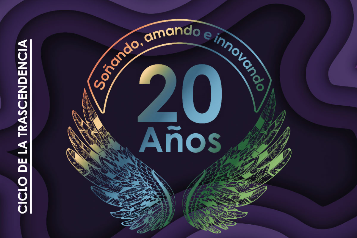 Logo 20 años Cibercolegio UCN