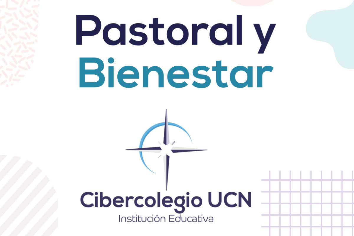 logo del Cibercolegio con el título de Pastoral y Bienestar