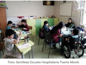 Foto  Escuela Hospitalaria Puerto Montt.