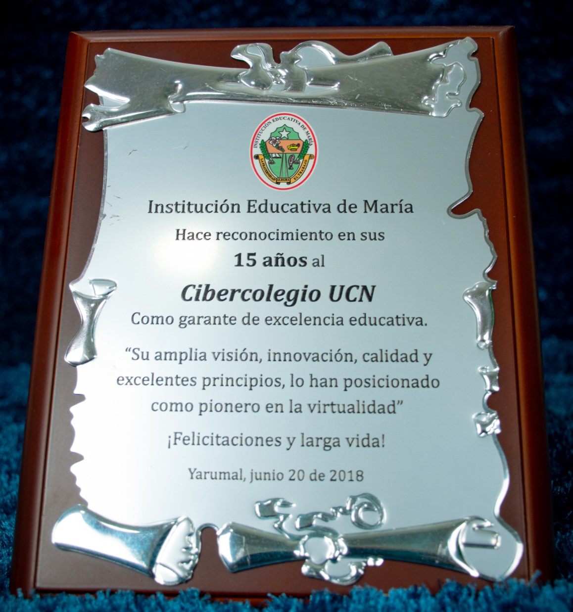 Premio Institución Educativa de María